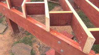 Pool Deck Building: Cross Blocking & Hurricane Ties