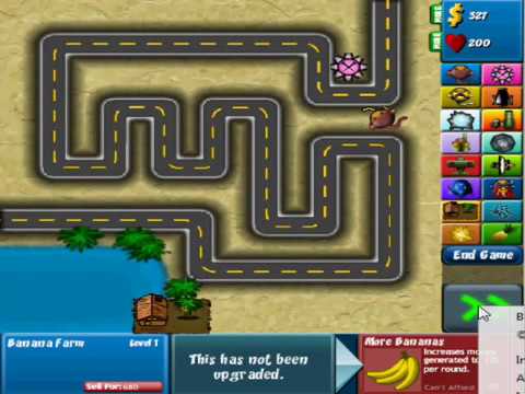 Bloons Tower Defense 4 iphone glitch.