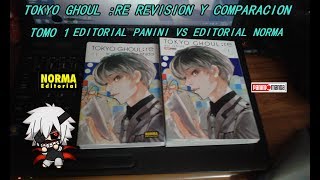 Revision y Comparacion de Tokyo Ghoul :re De Editorial Panini Y Norma