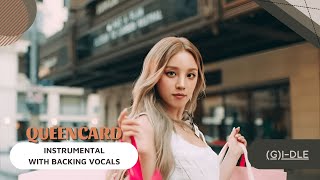 (G)I-Dle – 퀸카 (Queencard) (Instrumental With Backing Vocals) |Lyrics|