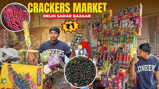 Delhi Sadar Bazar Cracker Market - Exposed ? 90% Off Price Crackers