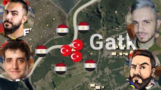Arap Takımı Türklerin Etrafını Sardı ama... Türkiye VS Mısır PubgM 1. Maç BarışG