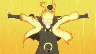 Sasuke indra's arrow vs Naruto ashura mode rasensuriken 60fps