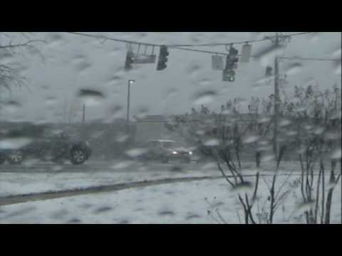 Atlanta Snow Storm of 2011- Frontyard View