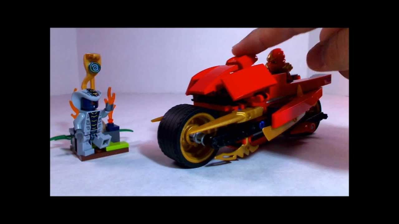 Lego Ninjago Kai's Blade Cycle Review - YouTube