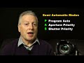 Panasonic Lumix FZ200 User Guide Illustrated Part 3(a) The Semi Automatic modes