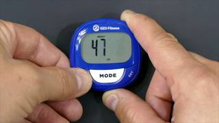Sc2 Pedometer - Setting Weight And Stride Length