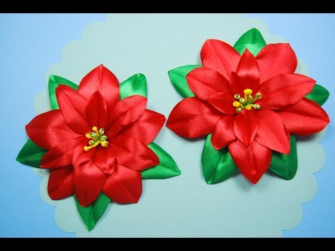 Звезда новогодняя канзаши Звезда новогодняя канзаши