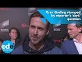 ryan gosling stumped by reporters dark question