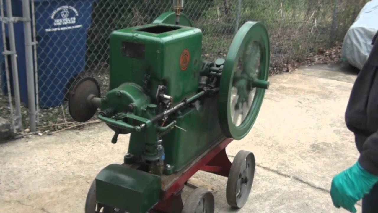 4HP Fuller and Johnson Hit N Miss Engine YouTube