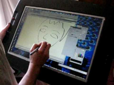 Exotiq Digital Drawing Tablet Demonstration - YouTube