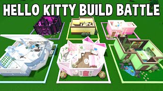 MEGA Hello Kitty Bedroom Build-Off CHALLENGE!