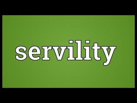 Header of servility
