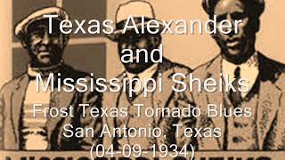 Watch Texas Alexander Frost Texas Tornado Blues video