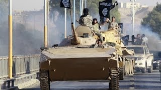 IŞİD'in tanklı 'hilafet' kutlaması - BBC TÜRKÇE