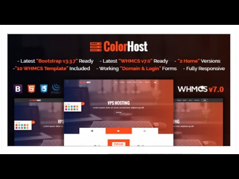 Gambar web hosting business template