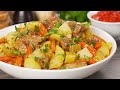 How To Cook the Best PORK STEW (Hearty and Tender) | One-Pot Pork Stew Recipe with Vegetables!!