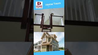 Charming Tiny Home Design with 2 Beds, 1.5 Baths & Loft - (1-Minute Tiny House Tour - #shorts