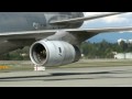 Cathay Pacific Cargo Boeing 747-467F (SD) freighter- B-HUO on departure @ CYVR