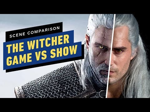 The Witcher: Game vs Netflix Scene Comparison