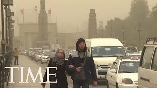 Strong Weather Front Batters Middle East With Sandstorms, Hail And Rain | TIME