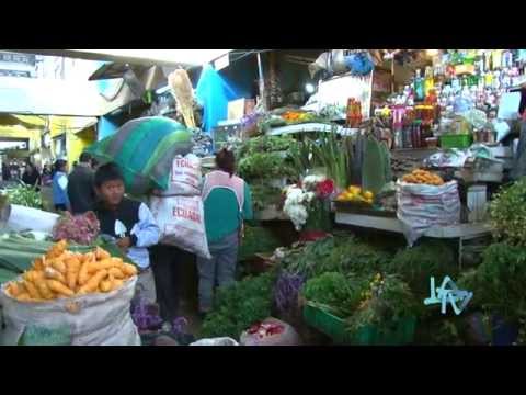 Mercado San Roque LA TV ECUADOR 02/07/15
