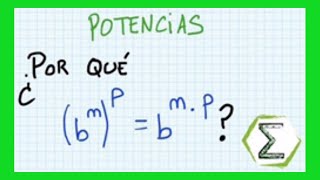 Potencia de una potencia | CURSO de POTENCIACIÓN Clase #4