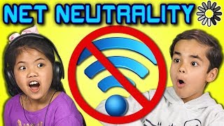 KIDS REACT TO NET NEUTRALITY (Burger King | Whopper Neutrality)