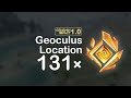 All 131 Geoculus Location | Genshin Impact UPDATED BEST ROUTE