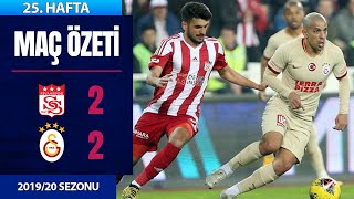 ÖZET: DG Sivasspor 2-2 Galatasaray | 25. Hafta - 2019/20