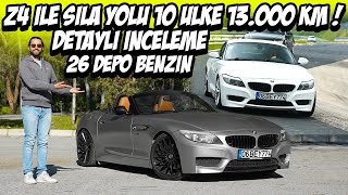 BMW E89 Z4 ile İzmir - Sila Yolu Toplam 13.000 KM / M Paket Dönüşüm / Detayli Te