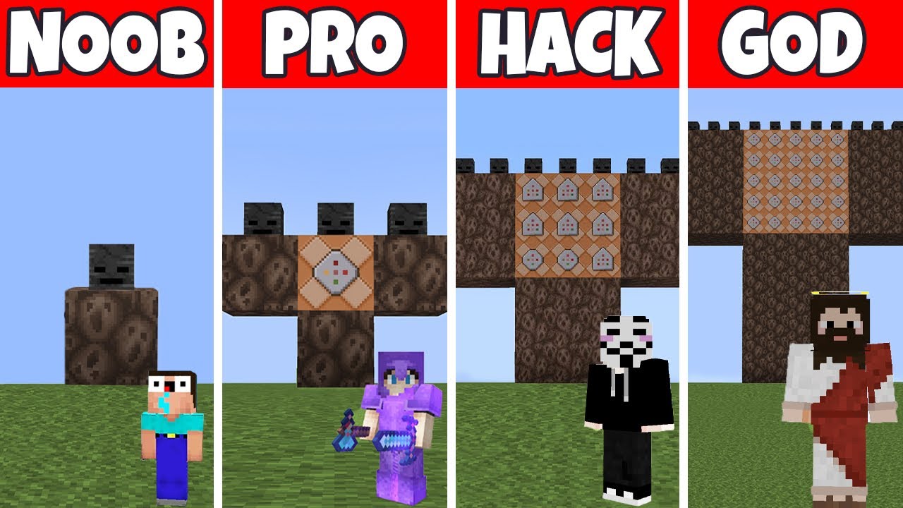 Wither Storm – Baby, Normal and Biggest vs Noob vs Pro Wither Storm – Baby, Normal and Biggest vs Noob vs Pro