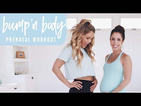 Bump'n Body Prenatal Workout With Kat & Kristina | Tone It Up! - YouTube