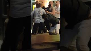Drunken Brawl In A Moscow Nightclub
