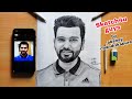 Drawing Rohit Sharma
