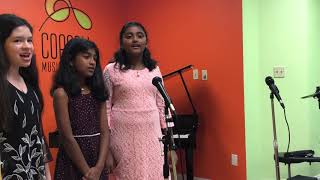 CMA Music Recital - group voice student