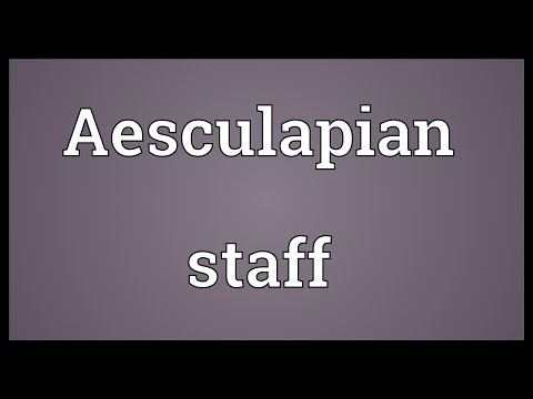 Header of Aesculapian Staff