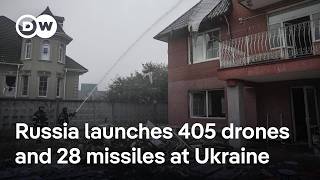 Russia Carries Out Large-Scale Aerial Attacks Ukraine Dw News