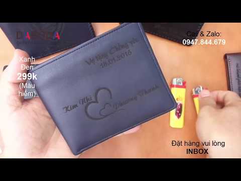 BÓP DA BÒ NAM giá rẻ tại TPHCM xưởng bóp ví thắt lưng da bò giá SỈ