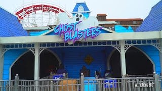 4K Ghost Blasters An Interactive, Black Light Dark Ride At Santa Cruz Beach Boardwalk