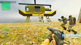 Counter Strike Source - Zombie Escape Mod online gameplay on Reloaded map