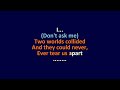 INXS - Never Tear Us Apart - Original Sound - Karaoke Instrumental Lyrics - ObsKure