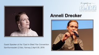 'Cast In Steel' A-Ha Fan Convention 2016 - Guest Speaker Anneli Drecker