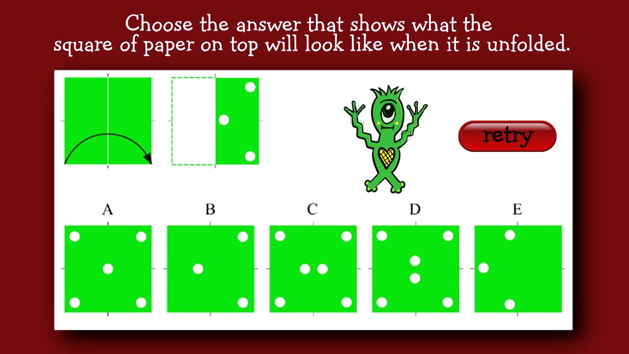 Interactive Practice Question for CogAT ® First Grade Level - YouTube