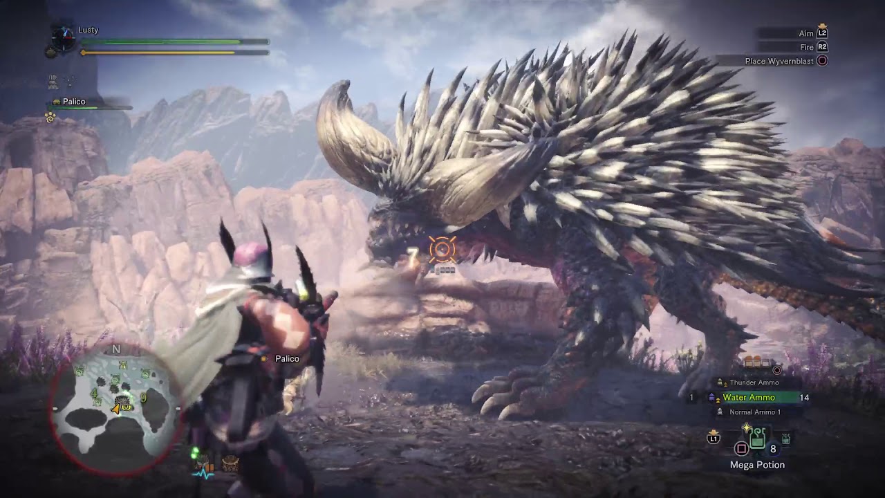 Nergigante bukkake with flints sheath fan pictures