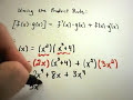 The Product Rule for Derivatives