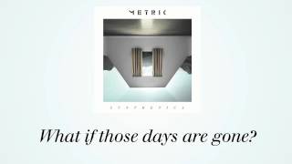 Watch Metric Dreams So Real video