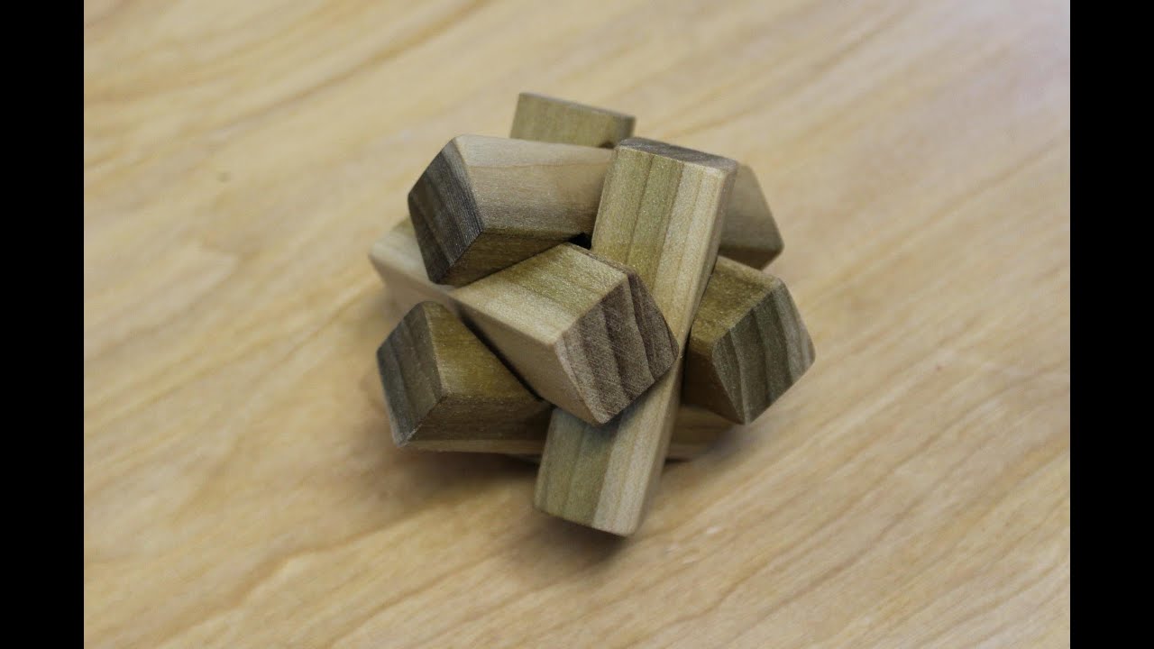 Making the 6-pc notched burr puzzle: Woodworking project ...