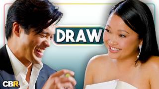 Lana Condor Vs. Ross Butler Whos The Better Artist? Draw