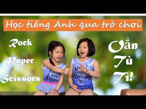 Học tiếng Anh cùng Bảo Lan | Học tiếng Anh qua trò chơi "Oẳn tù tì"| Phụ đề tiếng Anh- tiếng Việt